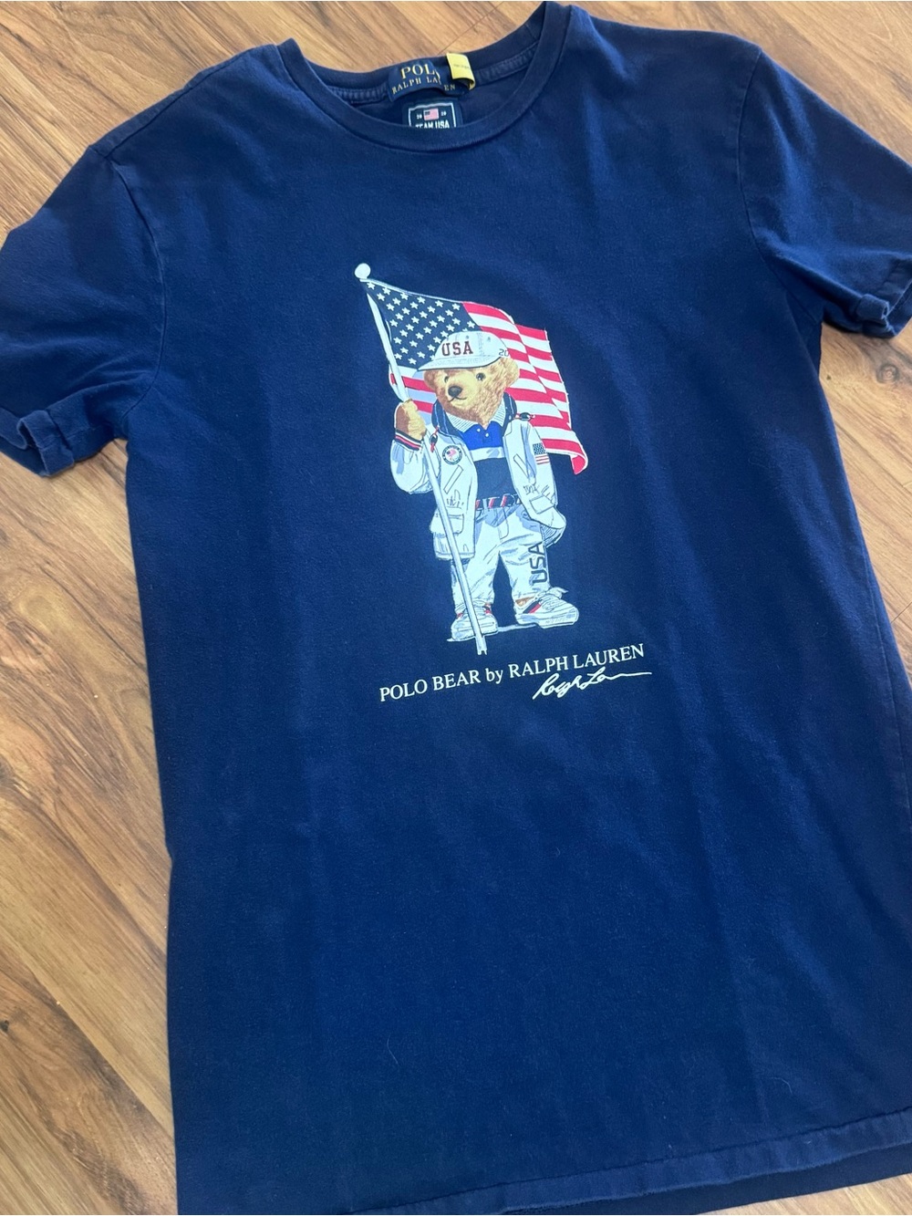 Polo Ralph Lauren Polo Bear Olympics Team USA 2020 Tee Patriotic